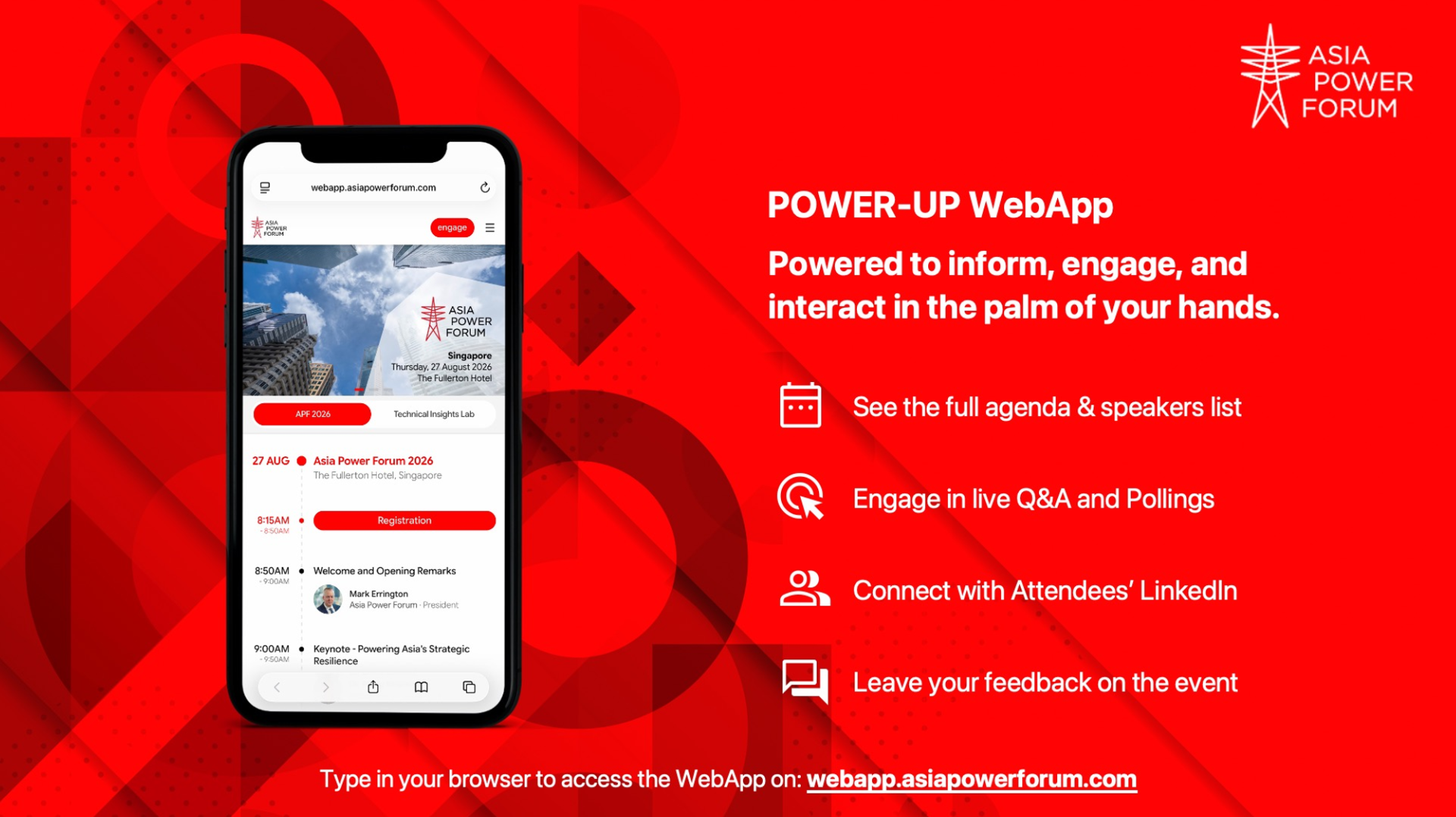 Asia Power Forum WebApp Asia Power Forum WebApp