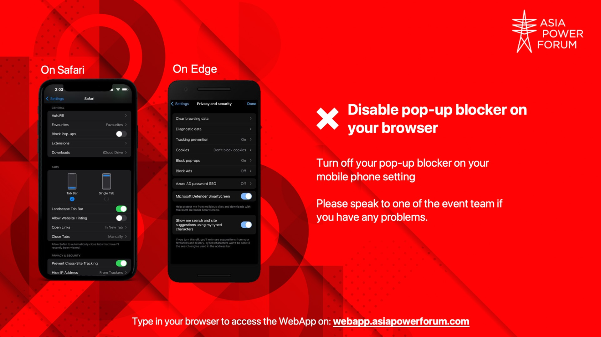 Asia Power Forum WebApp Asia Power Forum WebApp